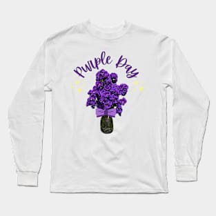 Purple Day Long Sleeve T-Shirt